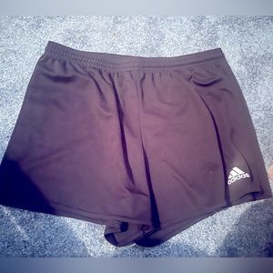 Black adidas shorts